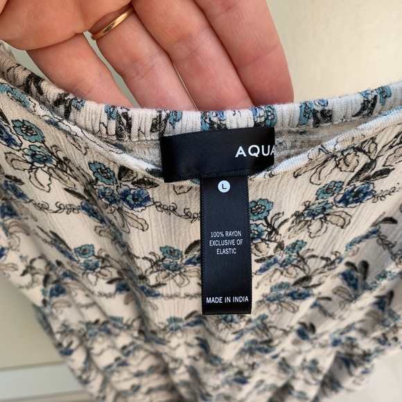 Aqua • from Bloomingdale's Floral Jumpsuit - Picture 5 of 6